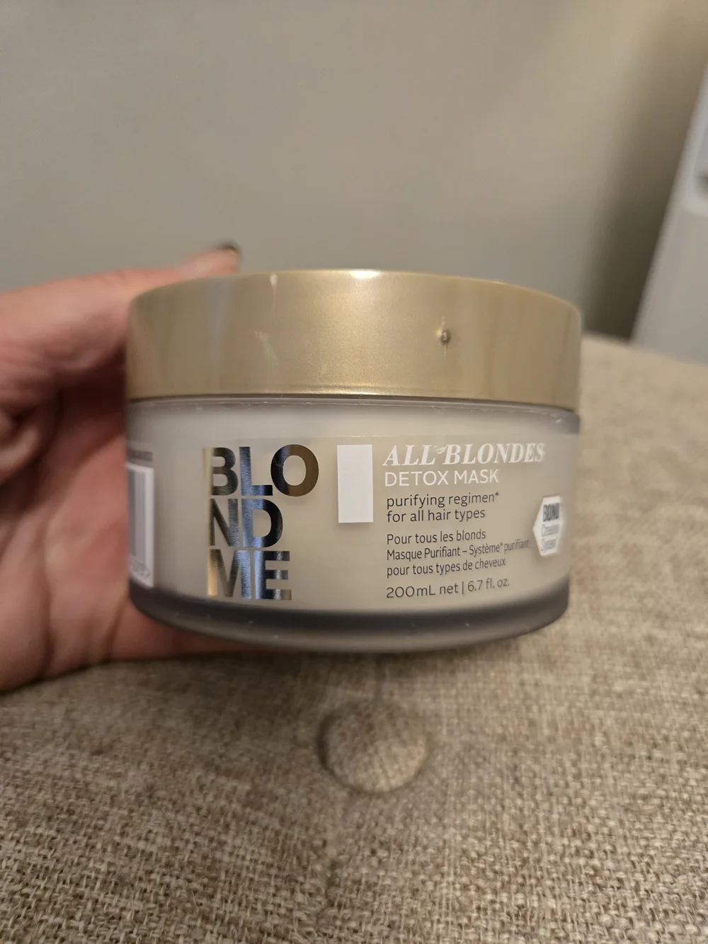 All Blondes Detox Mask – Gold/Beige